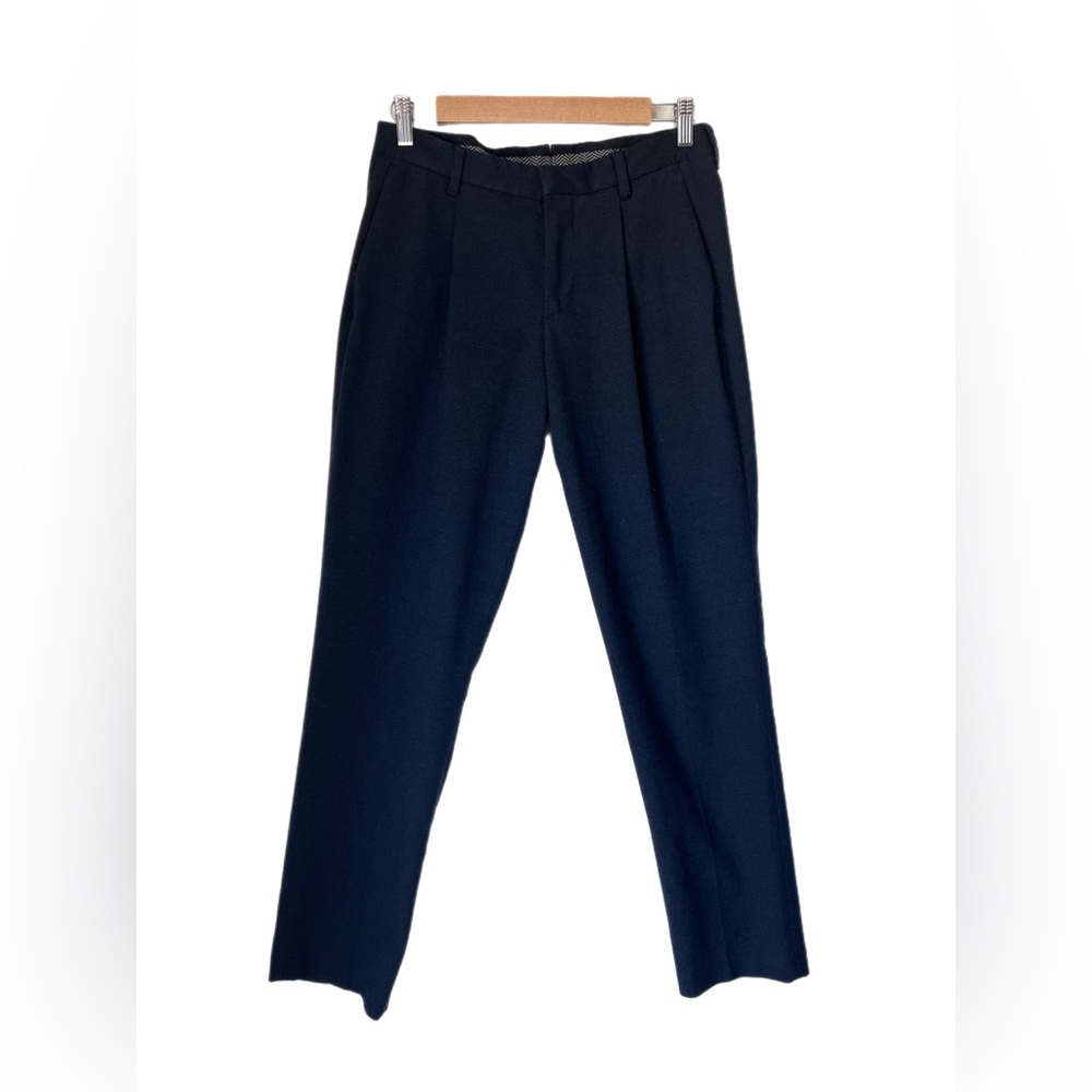 Zara Women Navy Blue Suit Dress Pants Trousers Size 29 Formal Office Work